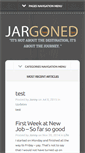 Mobile Screenshot of jargoned.com
